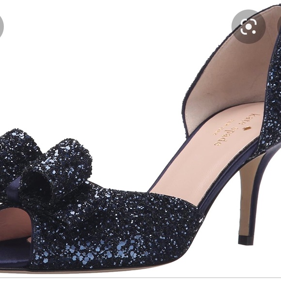 Katespade sela Blue Bow heels - Picture 8 of 8